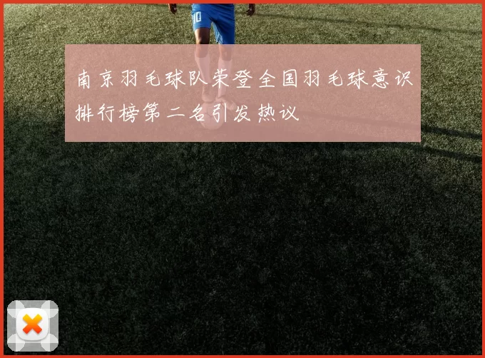 南京羽毛球队荣登全国羽毛球意识排行榜第二名引发热议